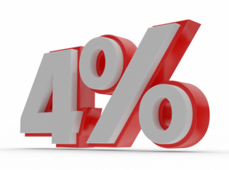 four percent number