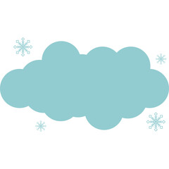 Winter Cloud Icon