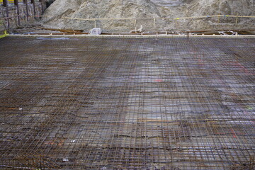 Finished substructure for underground car park. A stable foundation is essential for every...