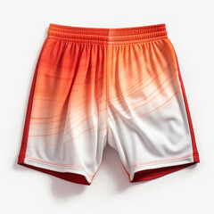 

Illustration of a pair of brightly colored men's shorts. These pants will be paired with a jersey shirt that is usually the same color as these pants. 