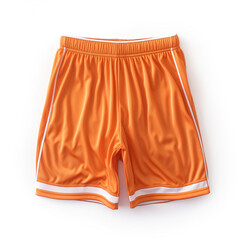 

Illustration of a pair of brightly colored men's shorts. These pants will be paired with a jersey shirt that is usually the same color as these pants. 