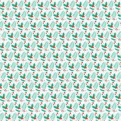 Texture Natalizia, ideale per biglietti d'auguri di natale, carta regali o inviti.
Pungitopo, vischio, stelle.