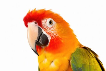 red and yellow macaw