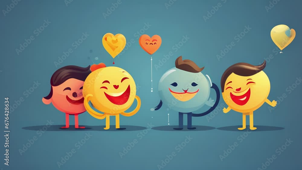 Poster a characters mood swings are visually depicted by their body transforming into different shapes and 