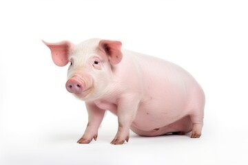 pig on white © studio thibautdmvl