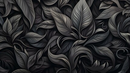 Abstract Background of Nature Pattern in anthracite Colors. Minimal Wallpaper