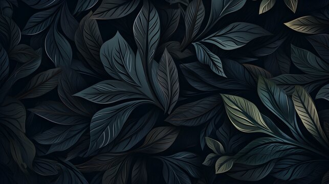 Abstract Background of Nature Pattern in anthracite Colors. Minimal Wallpaper