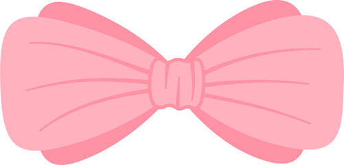 Ribbon bow illustration