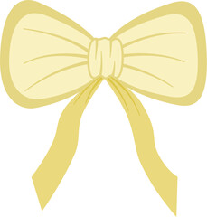 Ribbon bow illustration