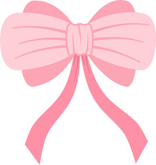 Ribbon bow illustration