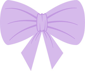 Ribbon bow illustration