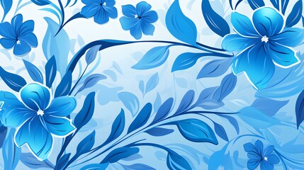 Abstract Background of Nature Pattern in blue Colors. Minimal Wallpaper