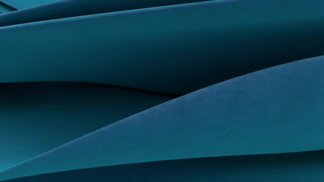 ondas de cuero azul 