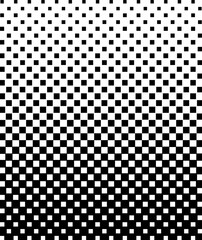 Abstract halftone background pattern.
Black and white geometric pixel illustration

Vector Formats  - obrazy, fototapety, plakaty