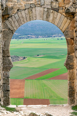 Mozarabic castle of Gormaz in Soria, Castilla y Leon, Spain.
