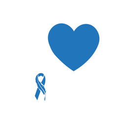 in November we wear blue SVG, Diabetes Awareness SVG, We wear blue SVG png, diabetes svg, blue ribbon svg, ribbon svg, Blue Ribbon Awareness Svg
