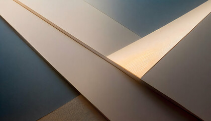 minimalist background featuring a series of intersecting lines and angles. This composition creates an intriguing and modern visual effect