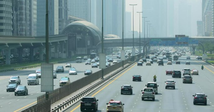 Sheikh Zayed Road in Dubai