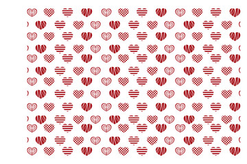 Valentine Love Pattern Background