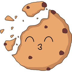 Cute Choco Chip Cookies
