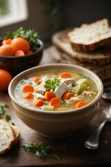 chicken soup with vegetables