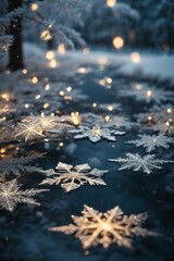 golden christmas tree