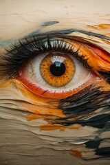 futuristic image of the human eye