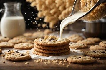 milk and cookies