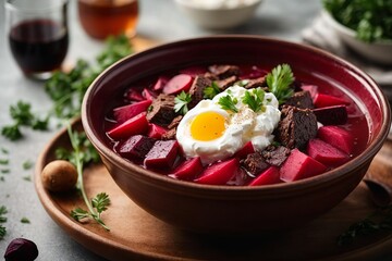 salad with beets and feta
red beet dishes