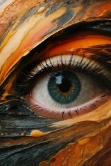 futuristic image of the human eye