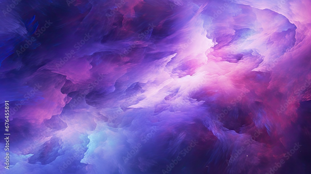 Poster a purple and blue abstract background with a black background and a red and blue background in the m