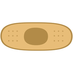wound plaster, flat design, first aid equipment, medical healthcare, isolate on white background