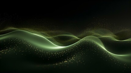 Dynamic Wallpaper of soft Waves in khaki Colors. Elegant Presentation Background