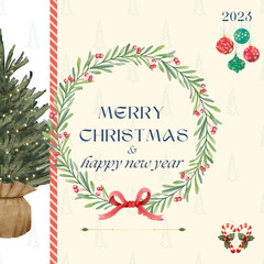 Merry Christmas postcards greetings
