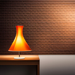 lamp on the table,generative AI