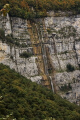 Cascade dans les gorges de la Bourne