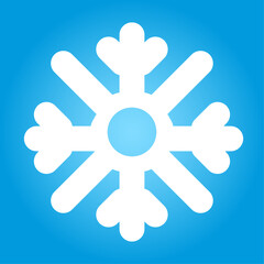 Christmas snowflake illustration 