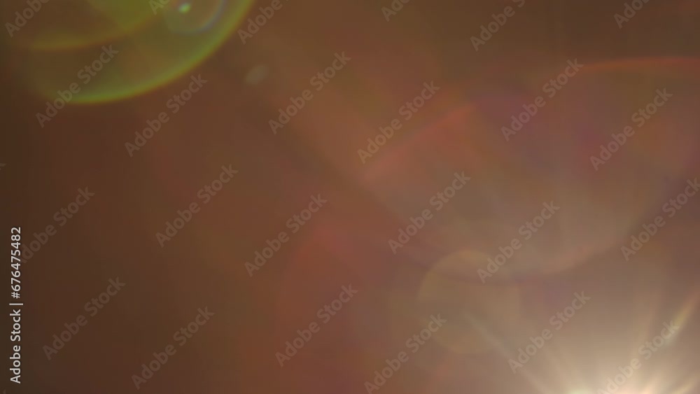 Poster real flare lens that is easy to use in blend or overlay modes. the side yellow light shines, creatin
