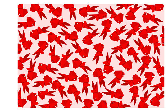 Origami Pattern Background