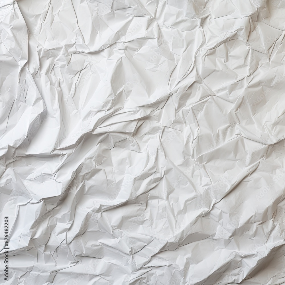 Poster a close up of a piece of paper that looks like crumpled paper with a clock on the top of it. generat