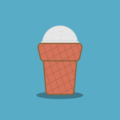 
Ice cream in vector style