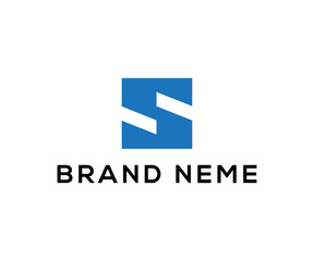 Obraz premium S logo design vector