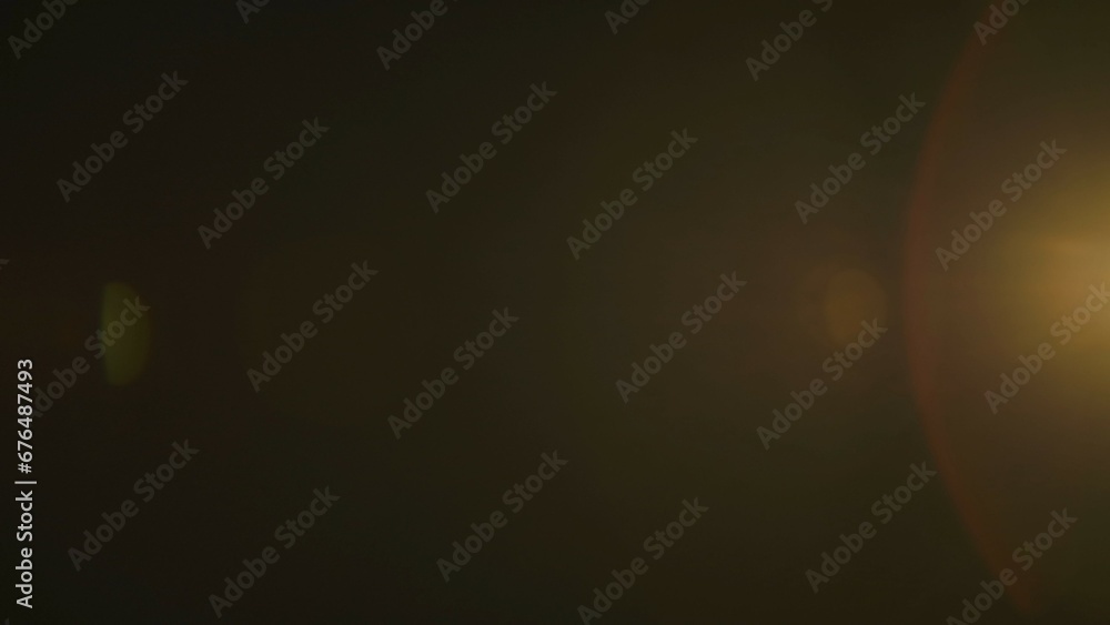 Poster real flare lens that is easy to use in blend or overlay modes. the side yellow light shines, creatin