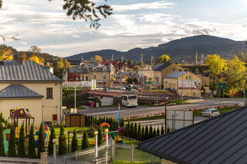 view of the town of grybow