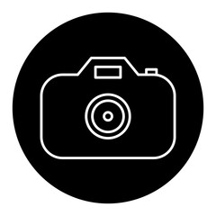 camera glyph icon