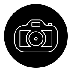 camera glyph icon