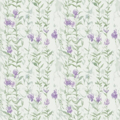 Fototapeta premium seamless floral background