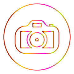 gradient camera icon