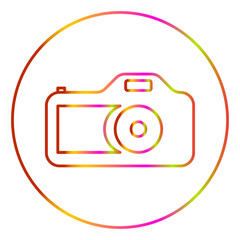 gradient camera icon