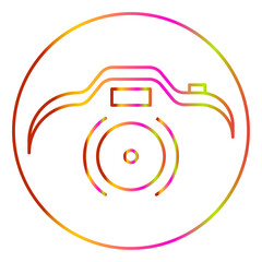 gradient camera icon